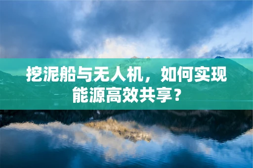 挖泥船与无人机，如何实现能源高效共享？