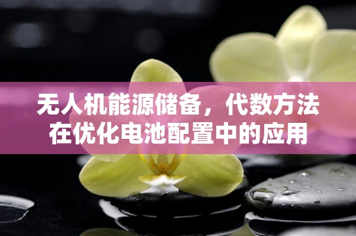 无人机能源储备，代数方法在优化电池配置中的应用