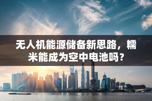 无人机能源储备新思路，糯米能成为空中电池吗？