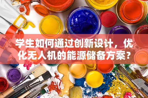 学生如何通过创新设计，优化无人机的能源储备方案？