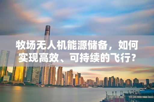 牧场无人机能源储备，如何实现高效、可持续的飞行？