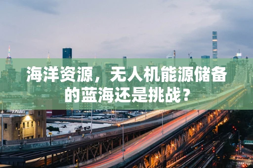 海洋资源，无人机能源储备的蓝海还是挑战？