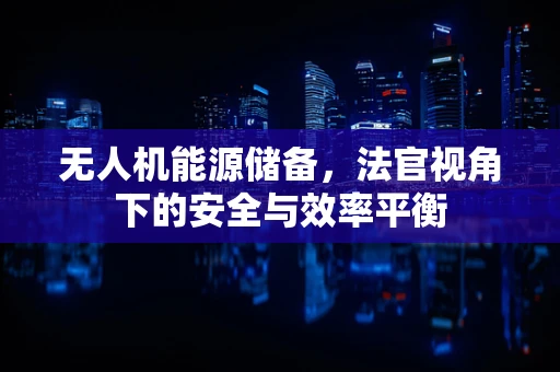 无人机能源储备，法官视角下的安全与效率平衡
