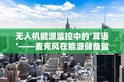 无人机能源监控中的‘耳语’——麦克风在能源储备监测中的角色之问？