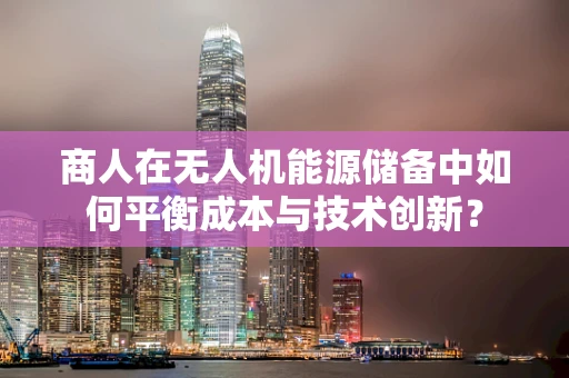 商人在无人机能源储备中如何平衡成本与技术创新？