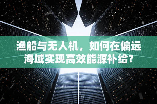 渔船与无人机，如何在偏远海域实现高效能源补给？