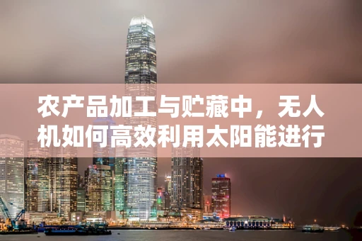 农产品加工与贮藏中，无人机如何高效利用太阳能进行能源储备？