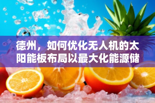 德州，如何优化无人机的太阳能板布局以最大化能源储备？