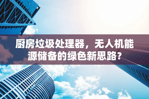 厨房垃圾处理器，无人机能源储备的绿色新思路？