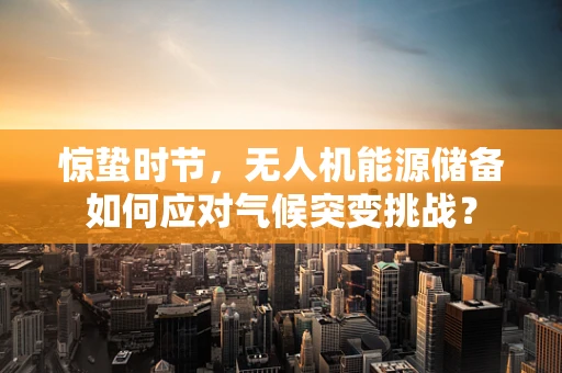 惊蛰时节，无人机能源储备如何应对气候突变挑战？