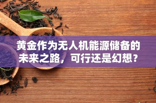 黄金作为无人机能源储备的未来之路，可行还是幻想？