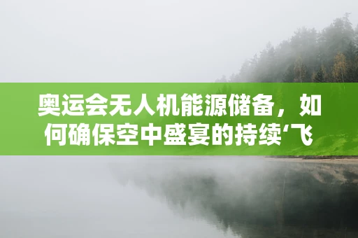 奥运会无人机能源储备，如何确保空中盛宴的持续‘飞翔’？