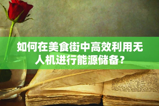如何在美食街中高效利用无人机进行能源储备？