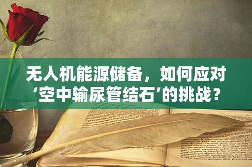 无人机能源储备，如何应对‘空中输尿管结石’的挑战？