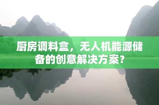 厨房调料盒，无人机能源储备的创意解决方案？