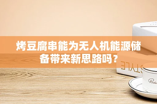烤豆腐串能为无人机能源储备带来新思路吗？
