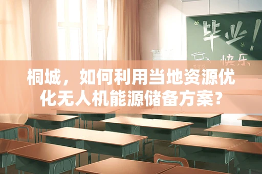 桐城，如何利用当地资源优化无人机能源储备方案？