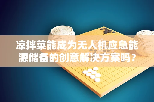 凉拌菜能成为无人机应急能源储备的创意解决方案吗？