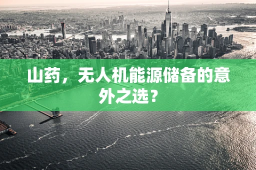 山药，无人机能源储备的意外之选？