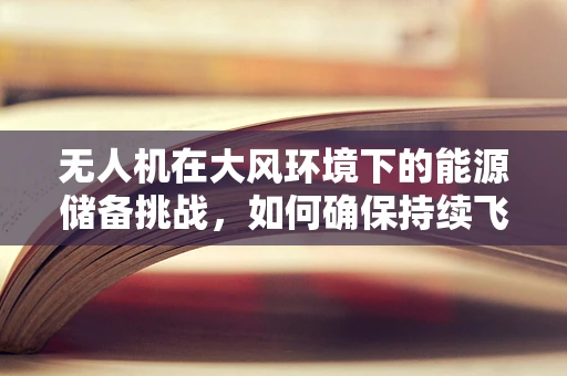 无人机在大风环境下的能源储备挑战，如何确保持续飞行？