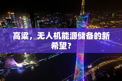 高粱，无人机能源储备的新希望？