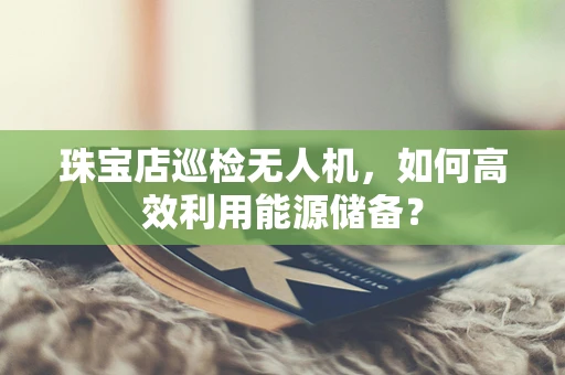 珠宝店巡检无人机，如何高效利用能源储备？