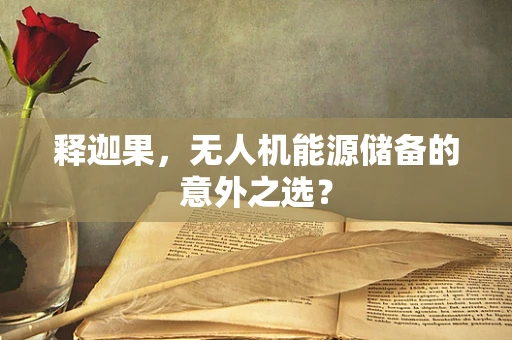 释迦果，无人机能源储备的意外之选？
