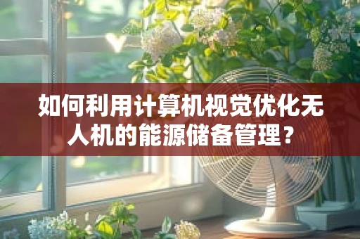 如何利用计算机视觉优化无人机的能源储备管理？