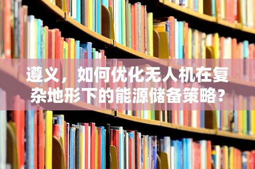 遵义，如何优化无人机在复杂地形下的能源储备策略？