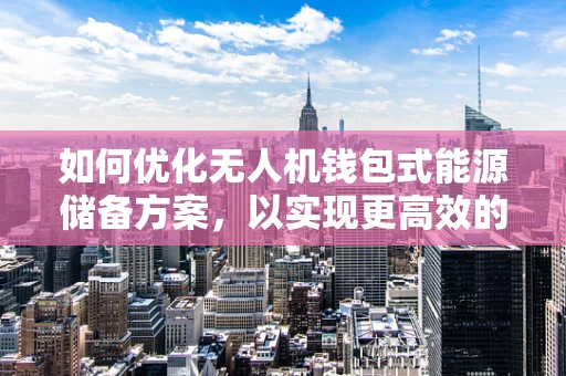 如何优化无人机钱包式能源储备方案，以实现更高效的飞行续航？