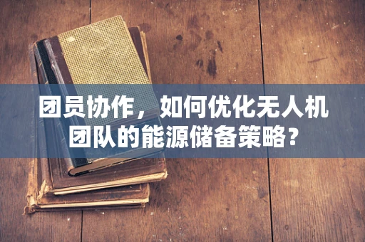 团员协作，如何优化无人机团队的能源储备策略？