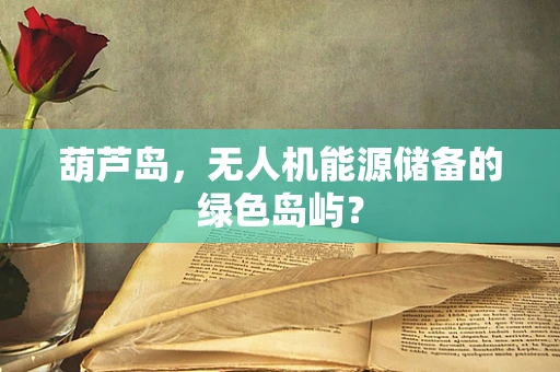 葫芦岛，无人机能源储备的绿色岛屿？