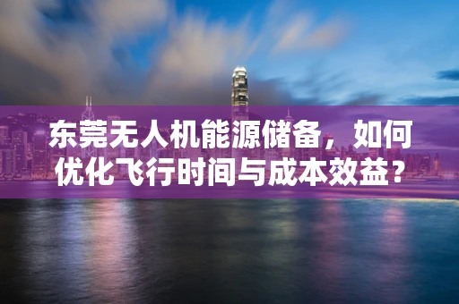 东莞无人机能源储备，如何优化飞行时间与成本效益？