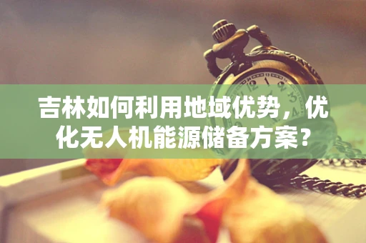 吉林如何利用地域优势，优化无人机能源储备方案？