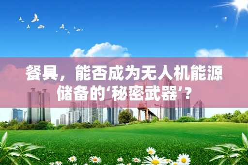 餐具，能否成为无人机能源储备的‘秘密武器’？
