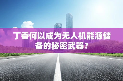 丁香何以成为无人机能源储备的秘密武器？
