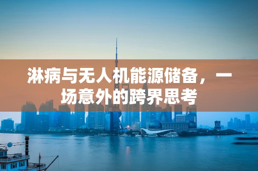 淋病与无人机能源储备，一场意外的跨界思考