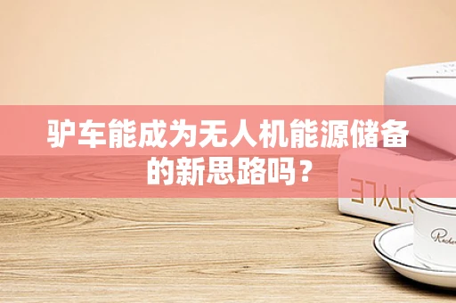 驴车能成为无人机能源储备的新思路吗？
