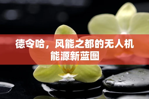 德令哈，风能之都的无人机能源新蓝图