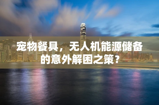 宠物餐具，无人机能源储备的意外解困之策？